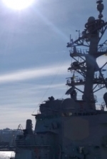 Ракетний есмінець США увійшов до Одеського порту