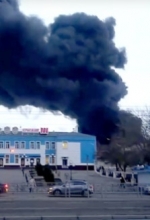 У Росії горить завод, де виробляють балістичні ракети (фото, відео)