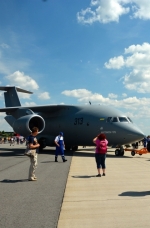 Український Ан-178 здійснив демонстраційний політ на авіасалоні в Берліні