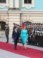 Зеленський зустрівся з президенткою Словаччини
