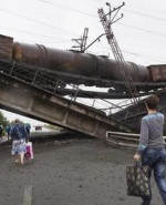 У Запорізькій області підірвали міст з потягом