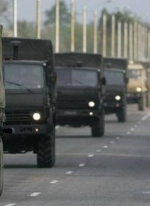 В Україну вторглась колона російської техніки. Її знищено