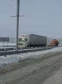 Через ожеледицю на трасі Київ – Одеса уповільнено рух