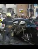 В центрі Києва вибухнув автомобіль (фото)