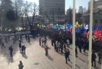 Сьогодні під Радою проходить одразу декілька мітингів