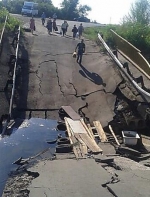 Бойовики готуються підірвати всі мости у Харцизьку