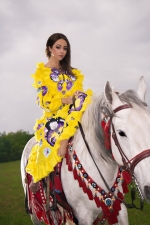Катерина Кухар у вишиванці розганяла хмари