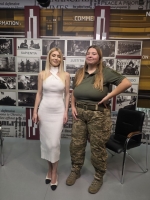 Марія 157 ОМБр: «Технологічна війна та дрони». Віч-на-віч з Тетяною Крижановською (+ФОТО, ВІДЕО)