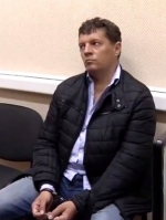 В Інтернет виклали відео затримання в РФ журналіста "Укрінформу"