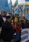 На Майдані проходить мітинг проти заборони Меджлісу (фото)
