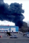 У Росії горить завод, де виробляють балістичні ракети (фото, відео)