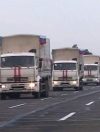 Росія самовільно і у супроводі бойовиків заводить свою "гуманітарку" в Ізварине (фото)