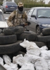 На місці посту ДАІ під Донецьком з'явився блокпост бойовиків