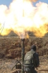 Бойовики обстріляли авто військових: 1 загиблий, 4 поранених