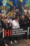 Під Радою мітингують за вибори по-новому (фото)