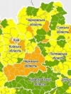 В Україні побільшало "помаранчевих" зон Covid-19