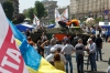 Міністр каже, що на бронетранспортері приїхав Турчинов (+відео)