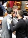 Під куполом Ради знову бійка: Лещенко вдарив в обличчя Мельничука (фото, відео)