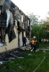 Власника згорілого будинку для літніх людей взяли під варту (фото)
