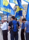 У Захарченка хочуть, аби прокуратура розібралась із хуліганством "свободівців" (фото)