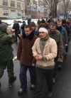 Захарченко вигнав українських військових на "коридор ганьби" (фото)