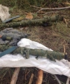 На Харківщині виявлено схованку з російською зброєю (фото)