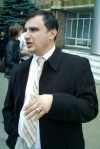 Луганський депутат Медведчука погрожував журналістці страшним прокляттям тамплієрів