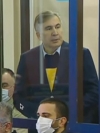 Саакашвілі вперше з’явився на суді в Грузії та звернувся до українців