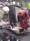 У Донецьку підірвали машину із секретаркою Захарченка (ФОТО)